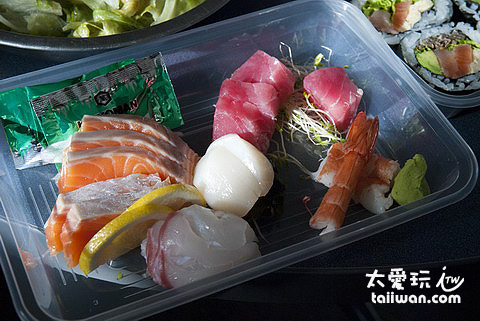 Kohan湖畔餐廳綜合生魚片