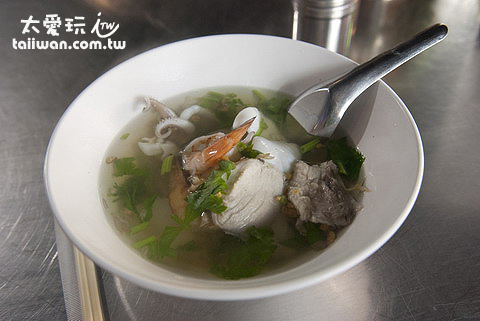 海鮮湯麵50B