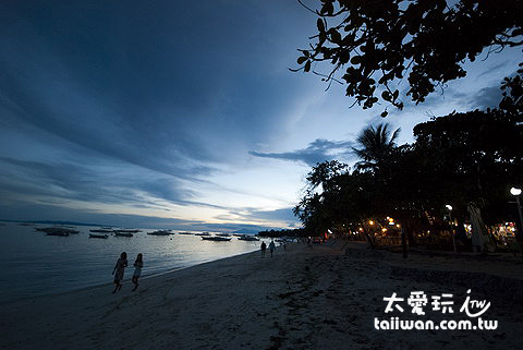 Alona Beach夕陽 Alona Beach夕陽