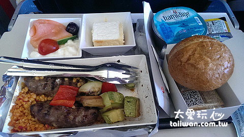 土耳其航空飛機餐不錯吃喔 土耳其航空飛機餐不錯吃喔