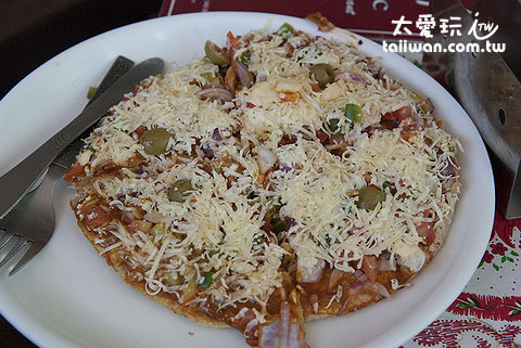 印度式Pizza很有特色 印度式Pizza很有特色