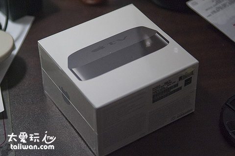 Apple TV包裝小小一盒