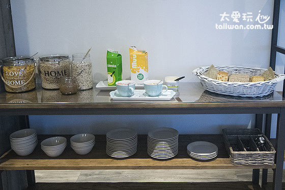 維德哈菲德旅館有非常簡單的早餐 維德哈菲德旅館有非常簡單的早餐