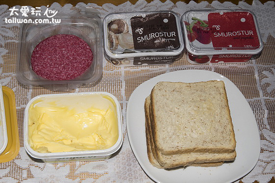 Guesthouse Borg博格賓館的早餐 Guesthouse Borg博格賓館的早餐