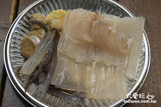 烏賊沙西米 烏賊沙西米