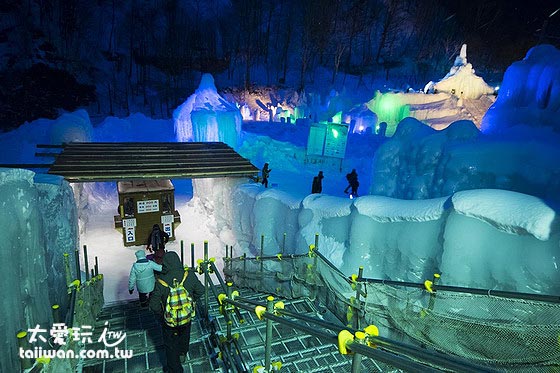 層雲峽冰瀑祭入口售票處 層雲峽冰瀑祭入口售票處