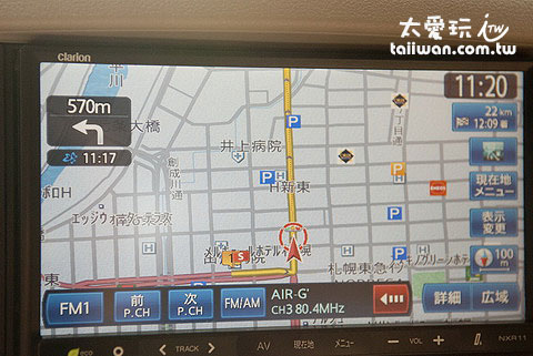 日本的GPS导航很好用 日本的GPS导航很好用