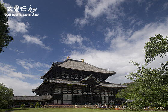 東大寺是全世界最大的木構造建築 東大寺是全世界最大的木構造建築