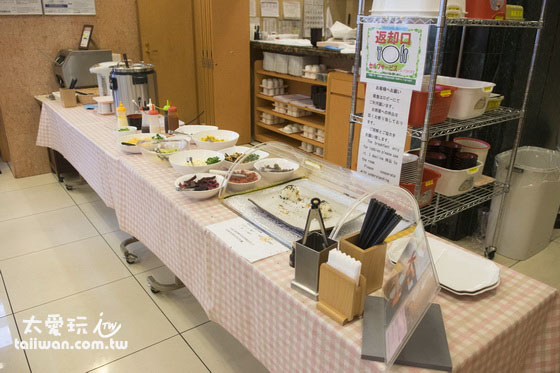 東橫旗下所有飯店的早餐都大同小異 東橫旗下所有飯店的早餐都大同小異