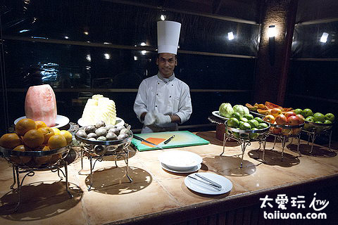 Malafaiy Restaurant主餐廳晚餐