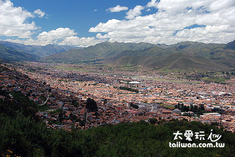 俯視 Cusco 市區