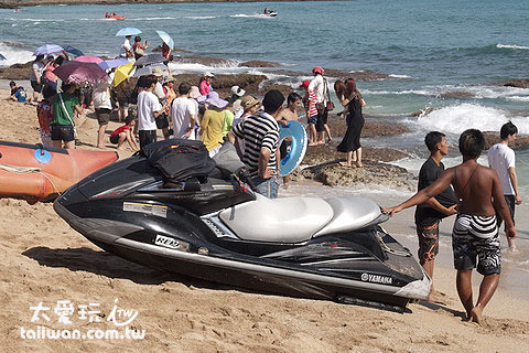 白沙海灘水上摩托車 白沙海灘水上摩托車