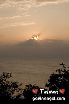 關山看日落 關山看日落