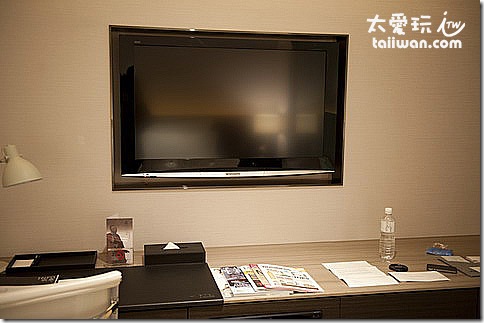 臺北寒舍艾美酒店行政客房42吋液晶電視 臺北寒舍艾美酒店行政客房42吋液晶電視